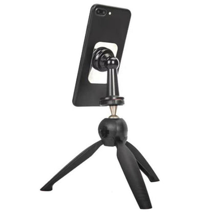 YUNTENG YT-228N 1 / 4 Screw Interface Phone SLR Camera Holder Portable Mini Selfie Stick Tripod, YT-228N