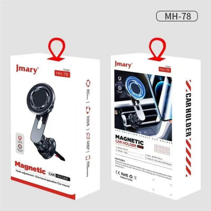JMARY MH-78 Strong Magnetic Absorption Cell Phone Holder Bracket Car Air Vent Phone Mount, MH-78