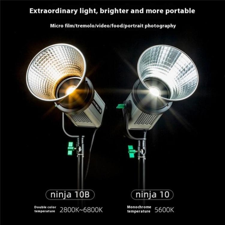 VILTROX Ninja 10 5600K Professional Photography Studio Fill Light 120W LED Video Light, US Plug, UK Plug, EU Plug