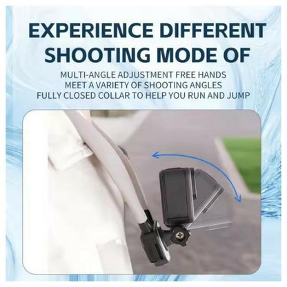C071 Neck Strap Mount Silicone Metal Bracket For GoPro / Insta360 / DJI Action Cameras, Action Cameras Bracket
