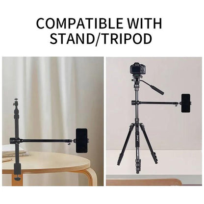 JMARY MT-21 Aluminum Alloy Tripod Extension Rod Desktop Livestream Shooting Arm, MT-21