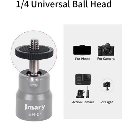 JMARY MT-21 Aluminum Alloy Tripod Extension Rod Desktop Livestream Shooting Arm, MT-21