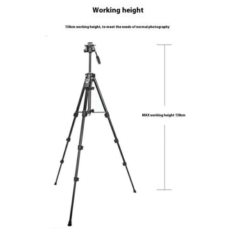 YUNTENG VCT-6828RM Selfie Live Streaming Photography Bracket Camera Phone Tripod Stand, VCT-6828RM
