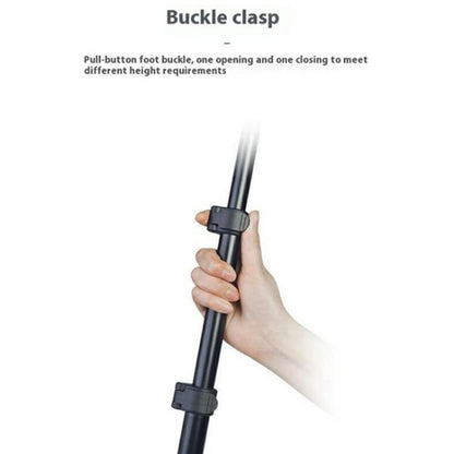 YUNTENG VCT-5228 Photography Live Streaming Aluminum Alloy Extendable Tripod, VCT-5228