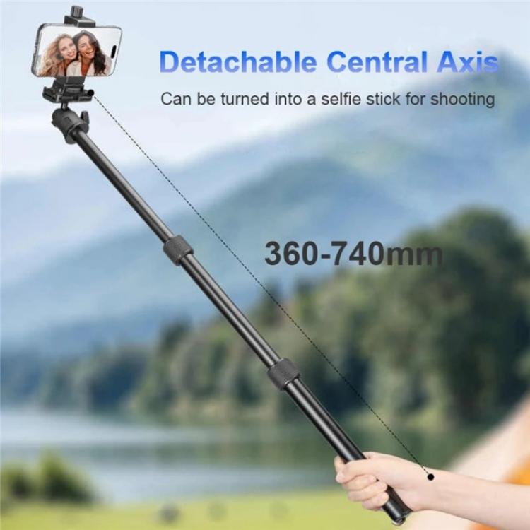 YUNTENG VCT-180 Selfie Stick Foldable Photography Camera Tripod Live Streaming Stand, VCT-180