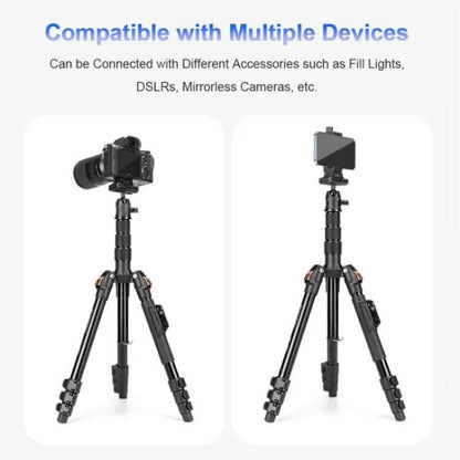 YUNTENG VCT-180 Selfie Stick Foldable Photography Camera Tripod Live Streaming Stand, VCT-180