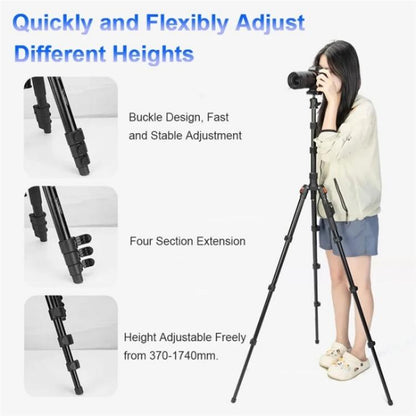 YUNTENG VCT-180 Selfie Stick Foldable Photography Camera Tripod Live Streaming Stand, VCT-180