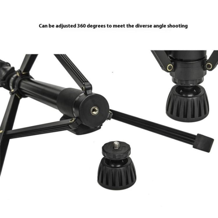 YUNTENG 638 Aluminum Alloy Extendable Stand Phone Holder Camera Tripod Monopod, 638
