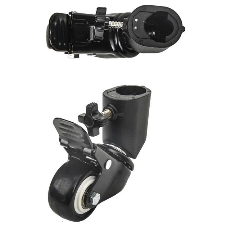 YUNTENG VCT-800 Studio Photography Light Stand Rollers 3Pcs Tripod Caster Wheels, VCT-800