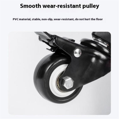 YUNTENG VCT-800 Studio Photography Light Stand Rollers 3Pcs Tripod Caster Wheels, VCT-800