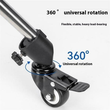 YUNTENG VCT-800 Studio Photography Light Stand Rollers 3Pcs Tripod Caster Wheels, VCT-800
