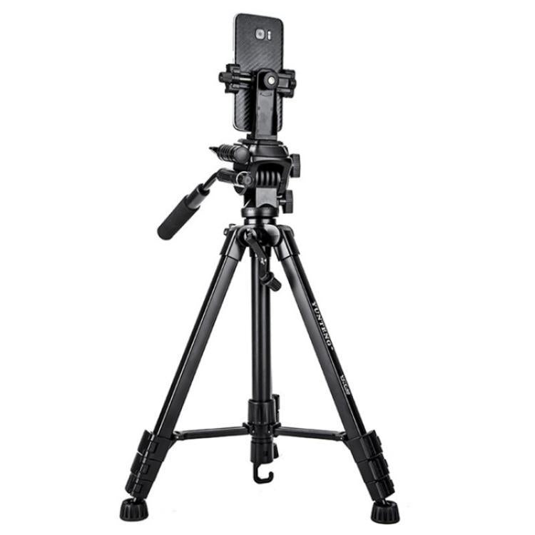 YUNTENG VCT-60 Retractable Tripod Stand For Smartphones DSLR Mirrorless Cameras, VCT-60