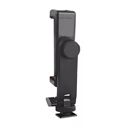 KY18 Live Streaming Photography DSLR Camera Rotating Cellphone Clamp Cold Shoe Mount, KY18