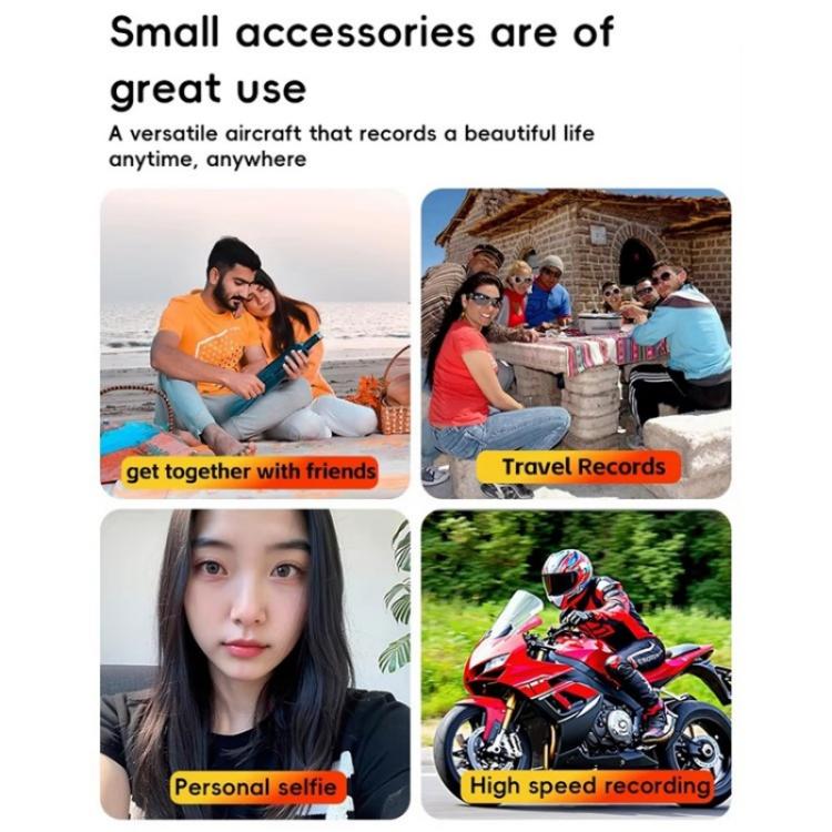 C062 Tri-folding Tripod Sports Camera Mobile Phone Selfie Stand Desktop Fixed Bracket, C062