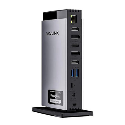 WAVLINK WL-UG69PD13Pro DisplayLink Docking Station 15 in 1 USB-C Hub for MacBook Laptop, UG69PD13Pro