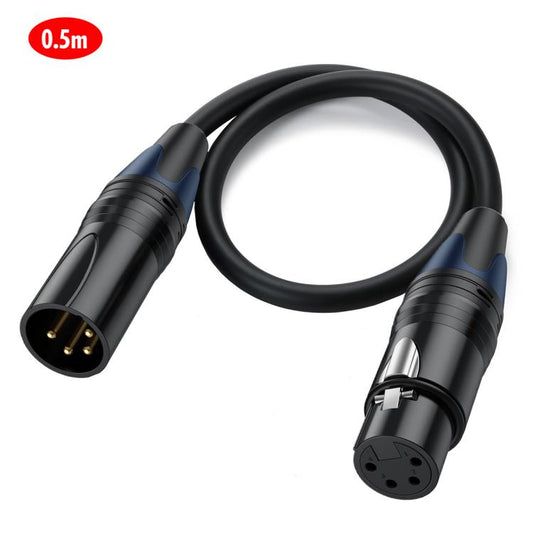 JUNSUNMAY 4 Pin XLR Male to Female Headphone Audio Adapter Cable, 0.5m, 1.8m, 3m, 5m, 10m