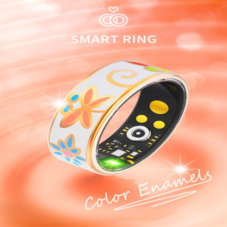 R18 SIZE 10 Smart Ring, Support Heart Rate / Blood Oxygen / Sleep / Care For Faimilies