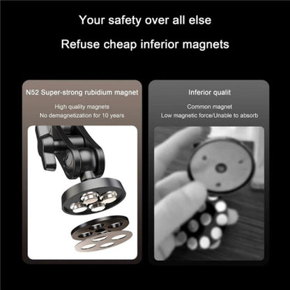 X037 360 Degree Adjustable Magnetic Base Phone Holder for Gym Equipment, X037