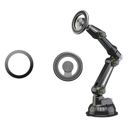 XWJ-JX04 Dashboard Windshield Magnetic Car Mount Suction Cup Base Long Arm Holder, XWJ-JX04 (Gear Type), XWJ-JX04 (Single Hole)