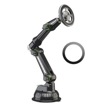 XWJ-JX04 Dashboard Windshield Magnetic Car Mount Suction Cup Base Long Arm Holder, XWJ-JX04 (Gear Type), XWJ-JX04 (Single Hole)