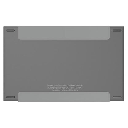KF86 MAX Foldable Wireless Bluetooth-Compatible Keyboard With Touchpad + Leather Case, With Touchpad + Leather Case