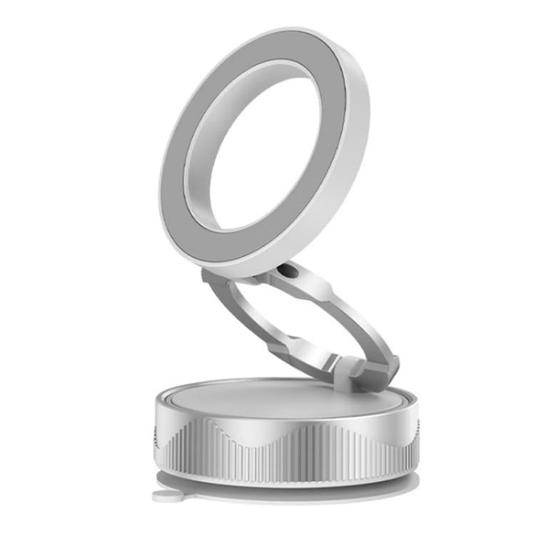 X28 Vacuum Suction Phone Mount 360 Degree Rotating Magnetic Car Phone Holder, X28 (Black), X28 (White)