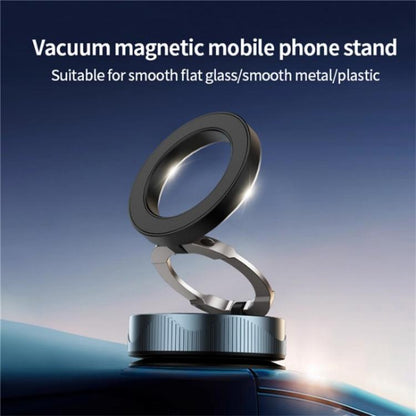 X28 Vacuum Suction Phone Mount 360 Degree Rotating Magnetic Car Phone Holder, X28 (Black), X28 (White)