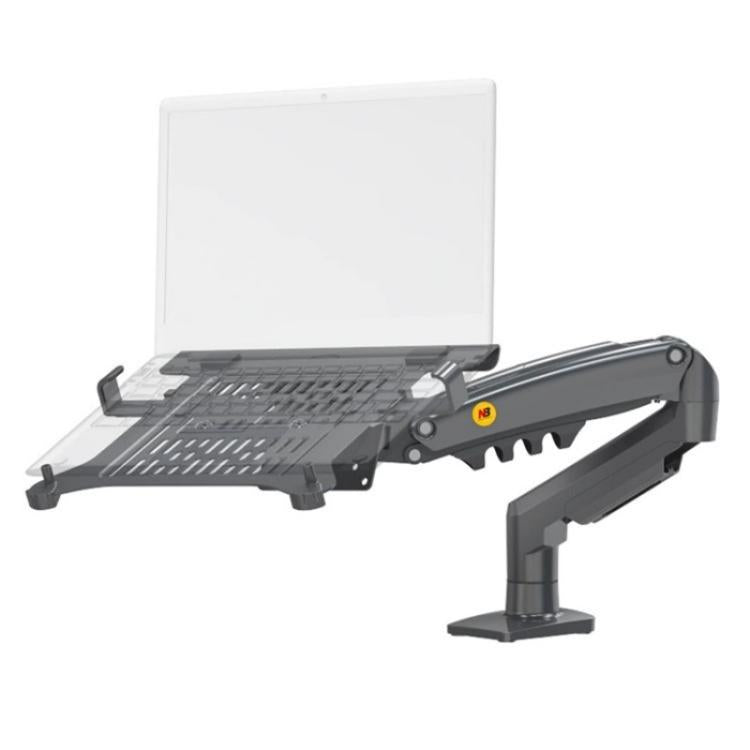 NORTH BAYOU F80-FP For 10-17 Inch Laptop Height Adjustable Desktop Mount Bracket, F80-FP