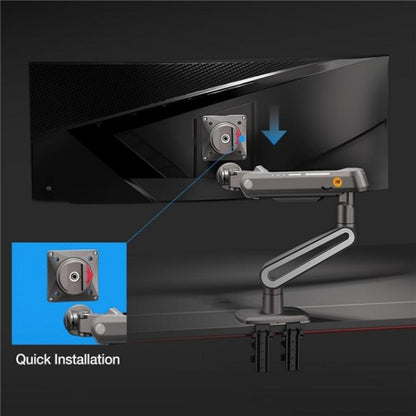 NORTH BAYOU A6 Flat Ultrawide Curved Display Bracket 27-50 Inch Monitors Ergonomic Stand, A6