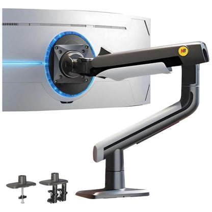 NORTH BAYOU A5 Flat Ultrawide Curved Monitors Bracket Gaming Monitor Arm VESA Mount, A5