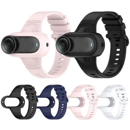 Solid Color Silicone Watch Band, For Insta360 Go 3 / Go 3S / Go 2