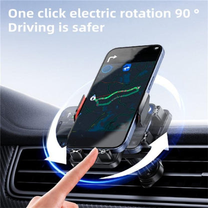 SD19 Wireless Charger 15W Magnetic Fast Charging Car Air Vent Mount Phone Holder, SD19 (Black), SD19 (Grey)