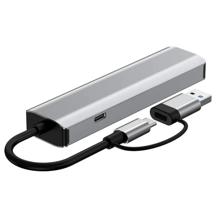 2501 RJ45 Gigabit Network Card Converter USB-C / USB to Ethernet Adapter, 2501