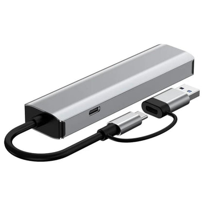 2501 RJ45 Gigabit Network Card Converter USB-C / USB to Ethernet Adapter, 2501