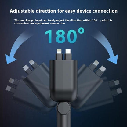 L5 Car Bluetooth-Compatible MP3 Player Hands Free Calling FM Transmitter Fast Charger, L5