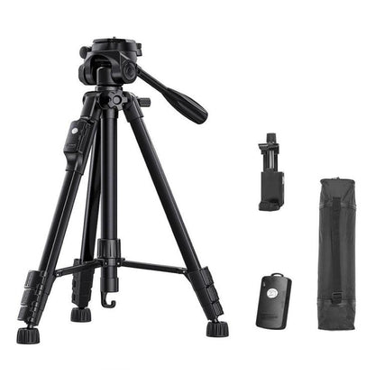 YUNTENG VCT-669 For Live Streaming Video Recording Camera Tripod Smartphone Selfie Mount, VCT-669