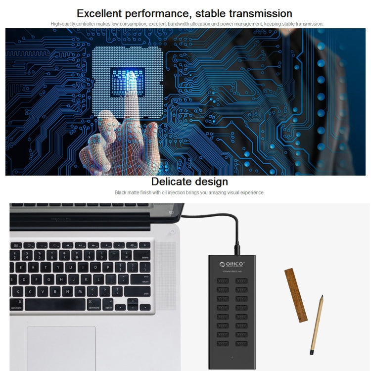ORICO H1613-U2 16 Ports USB2.0 HUB, H1613-U2