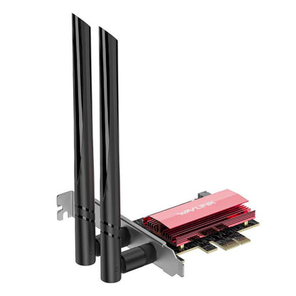 WAVLINK WN685BE3-B BE8800 2.4GHz 5GHz 6GHz WiFi 7 Tri-Band PCI-E Wireless Network Card, WN685BE3-B