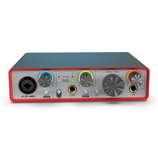 Solo3 24 Bit 2 In 2 Out Professional Audio Sound Card Recording Device, Solo3
