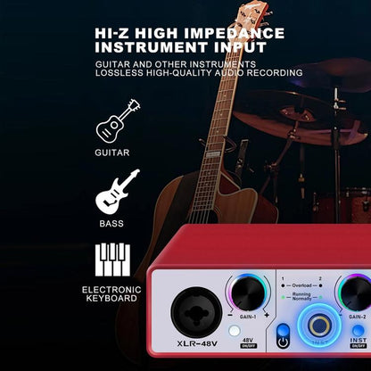 Solo3 24 Bit 2 In 2 Out Professional Audio Sound Card Recording Device, Solo3