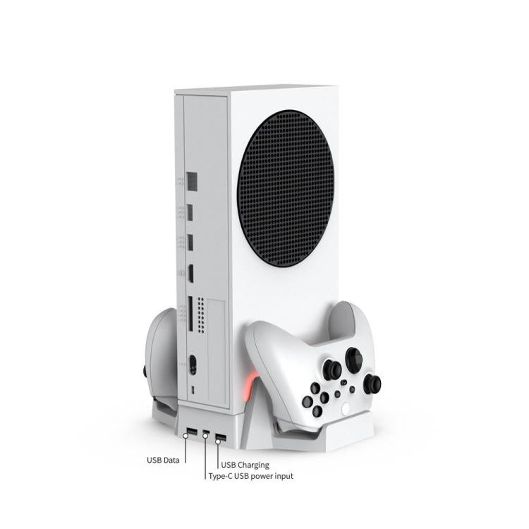 For Xbox Series S / X DOBE TYX-0663 Vertical Cooling Charging Stand Dual Controller Holder Base