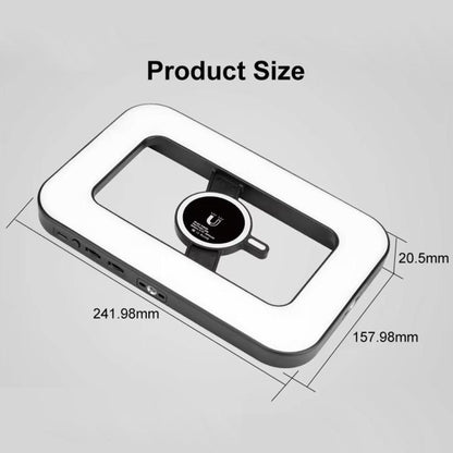 S4 RGB For Live Streaming / Photography Magnetic Phone Video Light Full Color Fill Light