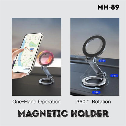Jmary MH-89 Folding Adjustable Car Magnetic Phone Holder, MH-89