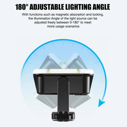 JMARY FM-328R Adjustable Color Temperature Outdoor Camping LED Light Portable Video Fill Light
