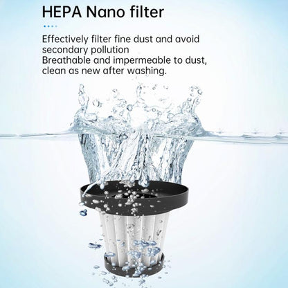 V16D 7 Nozzles 2 in 1 Car Vacuum Cleaner Powerful Suction Rechargeable Handheld Dust Blower, V16D