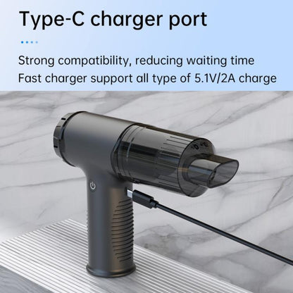 V16D 7 Nozzles 2 in 1 Car Vacuum Cleaner Powerful Suction Rechargeable Handheld Dust Blower, V16D