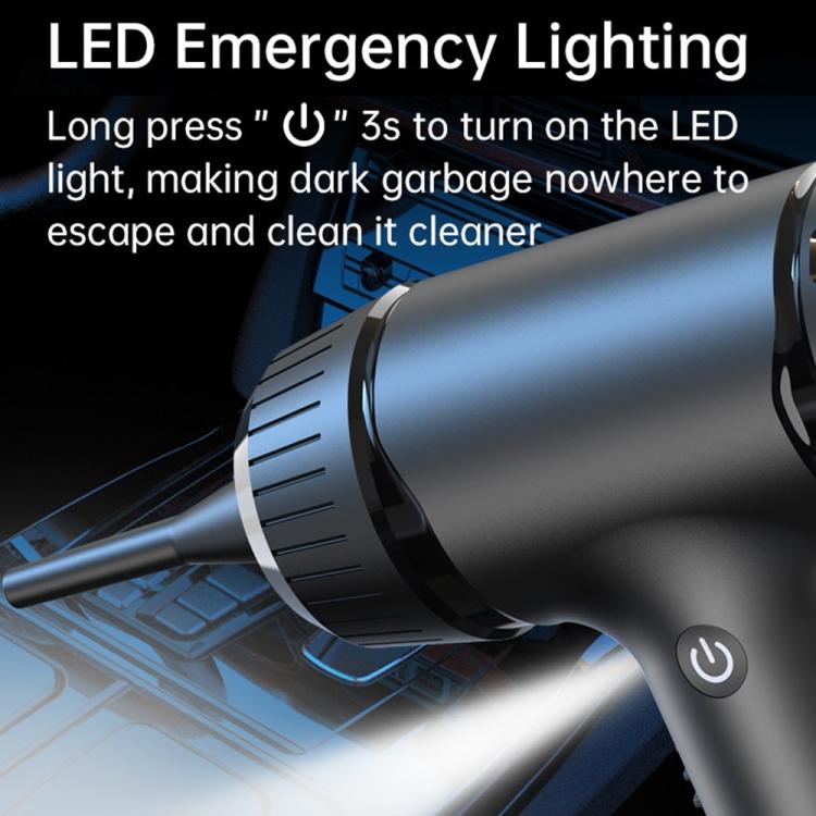 D16 For Car PC Keyboard 50W 42500RPM Portable Rechargeable Wireless Handheld Dust Blower, D16