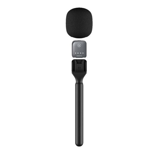XWJ70 Portable Wireless Microphone Boom Professional Interview Recording Microphone Handheld Stick, Microphone Handheld Stick (Black), Microphone Handheld Stick (Pink)