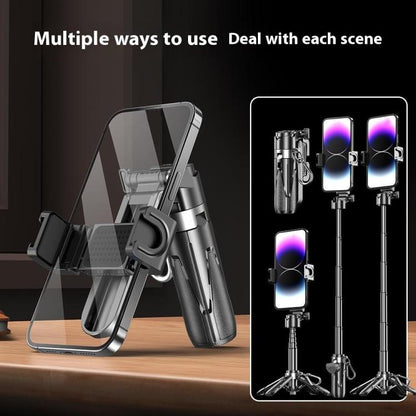 P15T Mini Portable Selfie Stick Photography Bluetooth Phone Stand Tripod, P15T