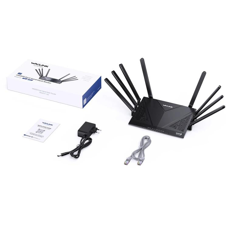 WAVLINK WN536AX6 For Gaming High Speed Dual Band MESH AP Repeater AX6000 WiFi 6 Router, US Plug, EU Plug, UK Plug, AU Plug